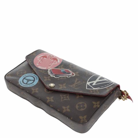 Sell Louis Vuitton Monogram World Tour Pochette Félicie - Dark